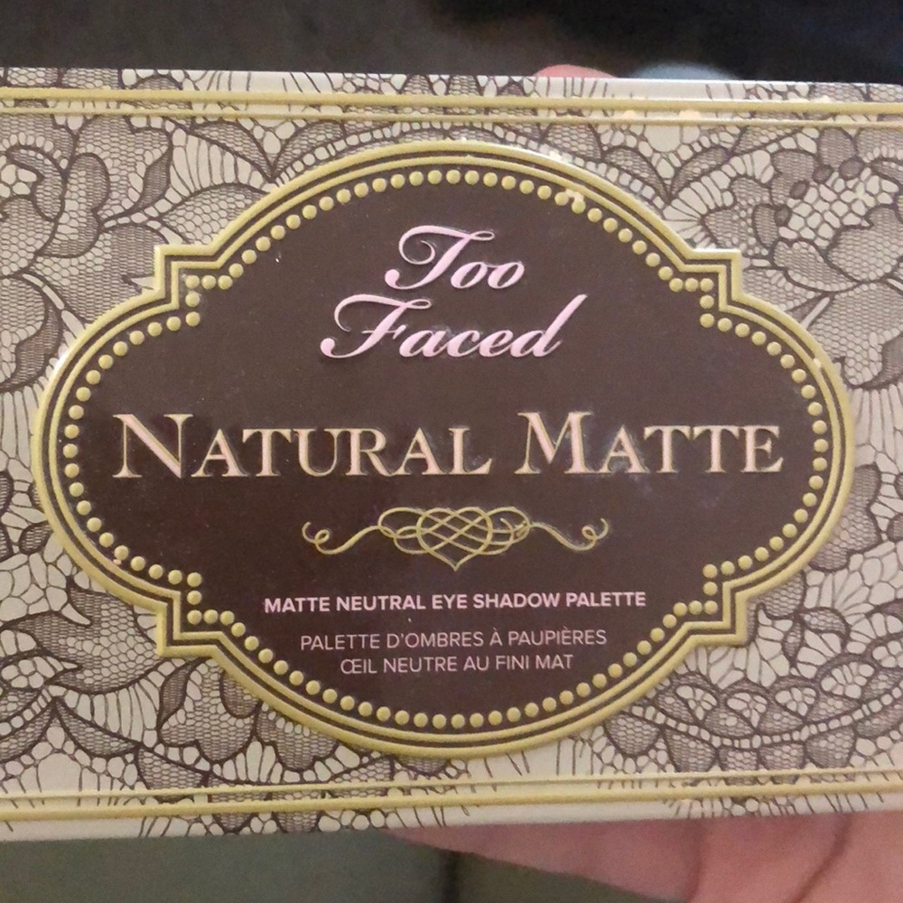 Too faced natural matte eyeshadow palette